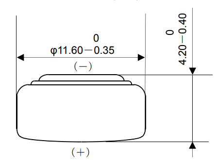 LR43 Dimensions
