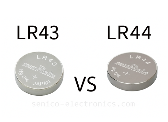 LR43 vs LR44